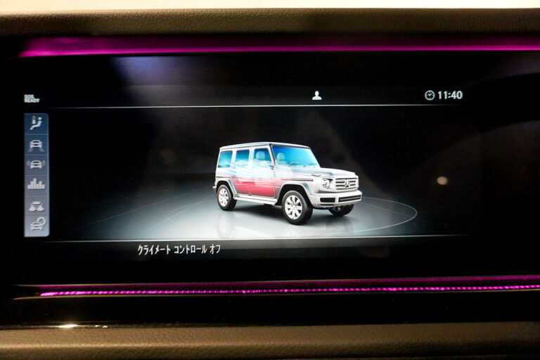 2021年式 メルセデスベンツ G350d ダークブラック AMGライン オブシディアンブラック MQ4234