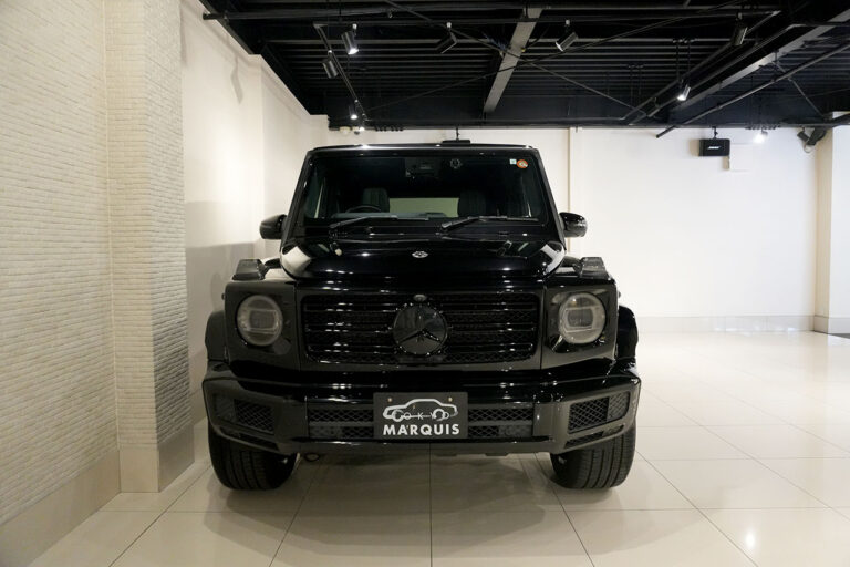 2023年式 メルセデスベンツ G400d maqspeed 9 ダークブラック Gmanufakturプログラム オブシディアンブラック MQ4236