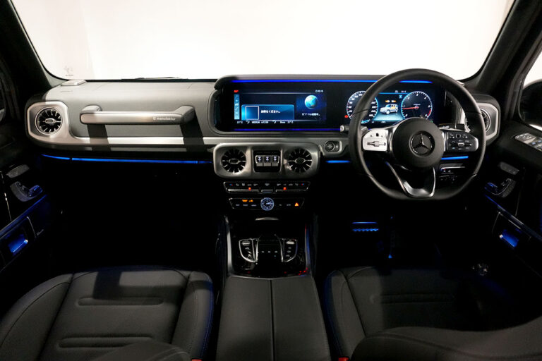 2023年式 メルセデスベンツ G400d maqspeed 9 ダークブラック Gmanufakturプログラム オブシディアンブラック MQ4236