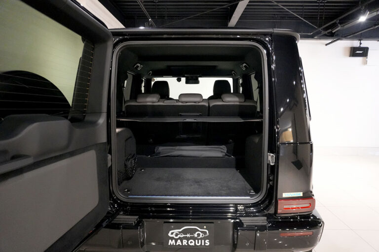 2023年式 メルセデスベンツ G400d maqspeed 9 ダークブラック Gmanufakturプログラム オブシディアンブラック MQ4236