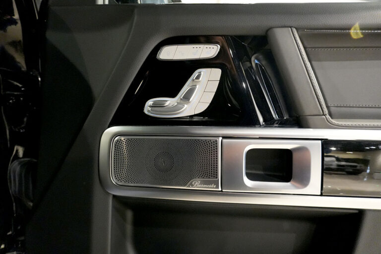 2023年式 メルセデスベンツ G400d maqspeed 9 ダークブラック Gmanufakturプログラム オブシディアンブラック MQ4236