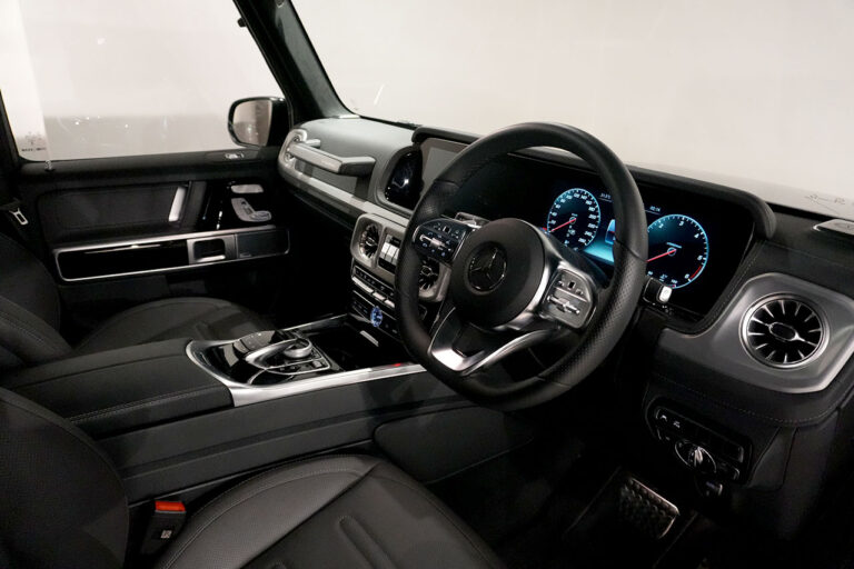 2023年式 メルセデスベンツ G400d maqspeed 9 ダークブラック Gmanufakturプログラム オブシディアンブラック MQ4236