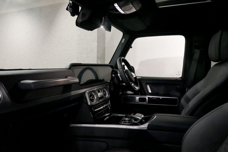 2023年式 メルセデスベンツ G400d maqspeed 9 ダークブラック Gmanufakturプログラム オブシディアンブラック MQ4236