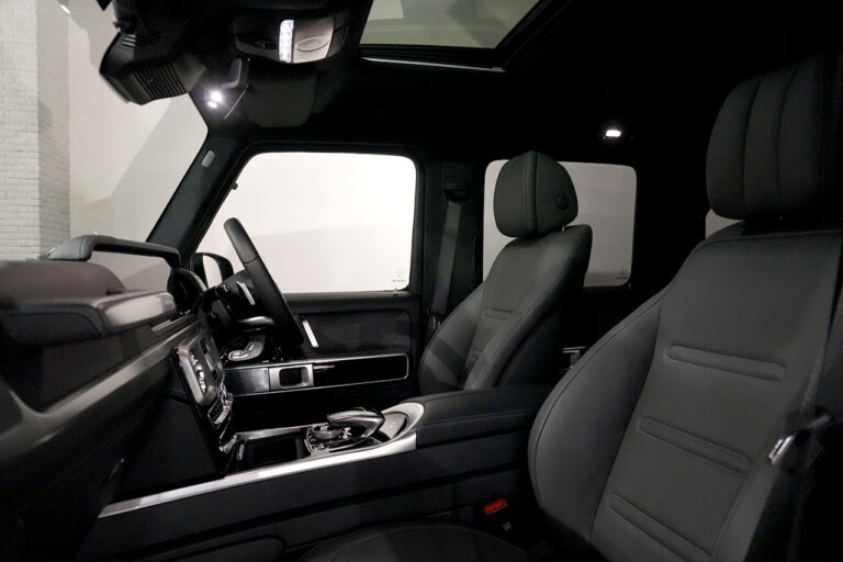 2023年式 メルセデスベンツ G400d maqspeed 9 ダークブラック Gmanufakturプログラム オブシディアンブラック MQ4236