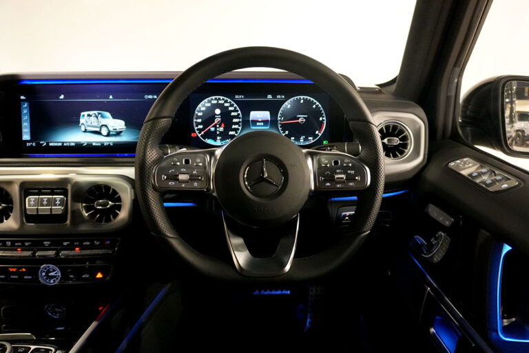 2023年式 メルセデスベンツ G400d maqspeed 9 ダークブラック Gmanufakturプログラム オブシディアンブラック MQ4236