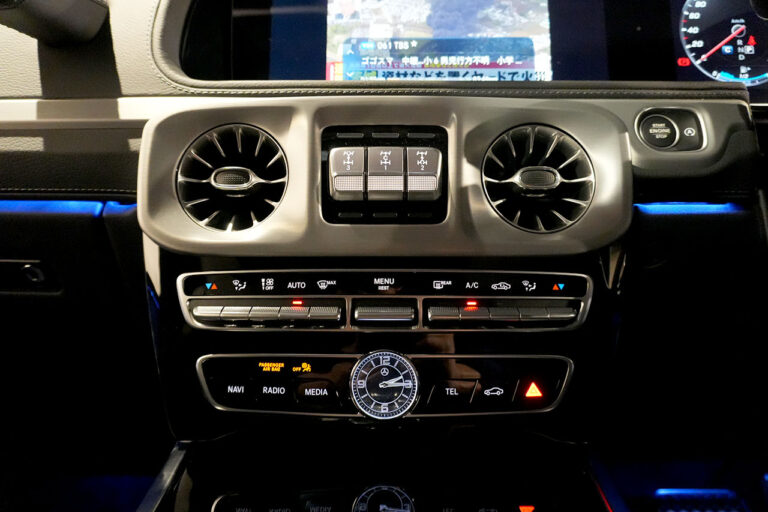 2023年式 メルセデスベンツ G400d maqspeed 9 ダークブラック Gmanufakturプログラム オブシディアンブラック MQ4236