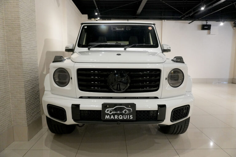 2024年式 メルセデスベンツ G450d ローンチエディション ダークプラチナ オパリスホワイト MQ4238