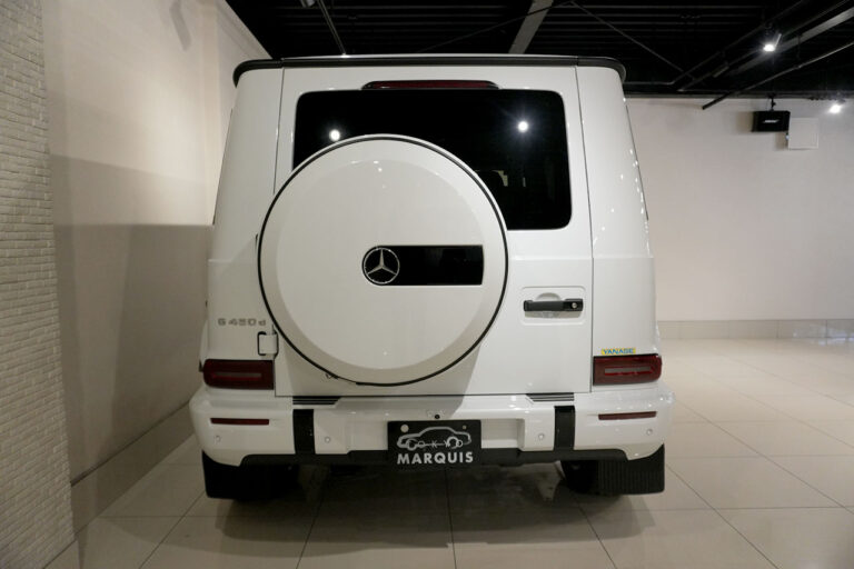 2024年式 メルセデスベンツ G450d ローンチエディション ダークプラチナ オパリスホワイト MQ4238