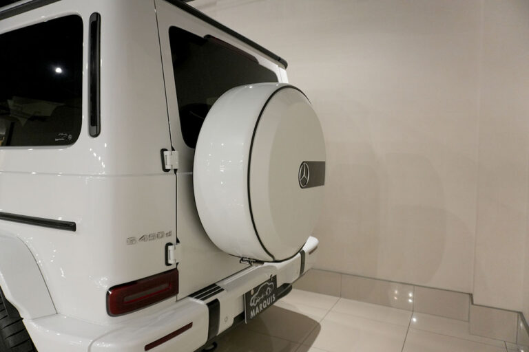 2024年式 メルセデスベンツ G450d ローンチエディション ダークプラチナ オパリスホワイト MQ4238