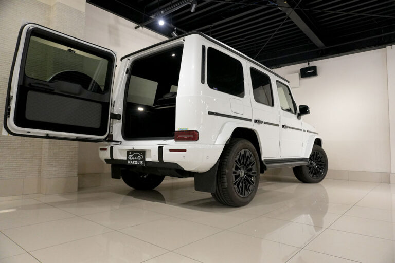 2024年式 メルセデスベンツ G450d ローンチエディション ダークプラチナ オパリスホワイト MQ4238