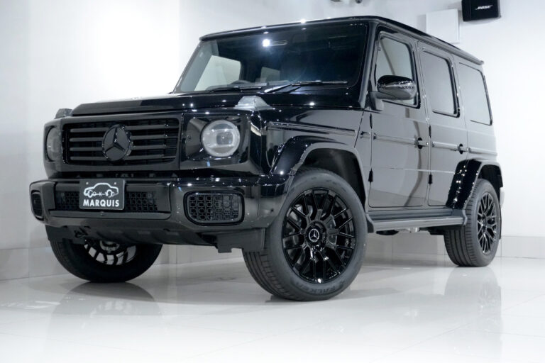 2025年式 メルセデスベンツ G450d ダークブラック MANUFAKTURプログラムプラス AMGライン オブシディアンブラック MQ4240