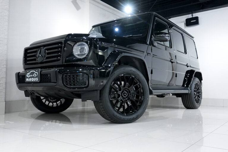 2025年式 メルセデスベンツ G450d ダークブラック MANUFAKTURプログラムプラス AMGライン オブシディアンブラック MQ4240
