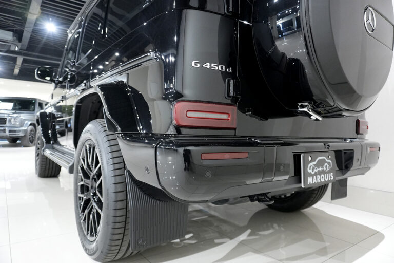 2025年式 メルセデスベンツ G450d ダークブラック MANUFAKTURプログラムプラス AMGライン オブシディアンブラック MQ4240