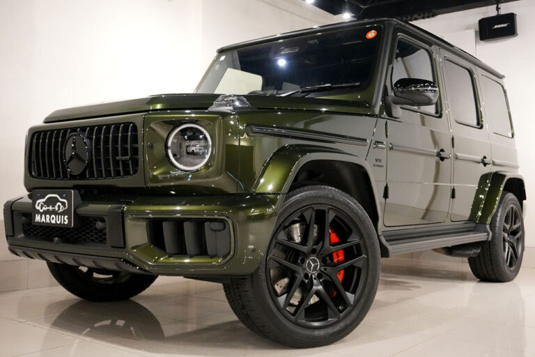 2025年モデル メルセデスAMG G63 MANUFAKTURプログラムプラス AMGナイトパッケージ MANUFAKTURオリーブ MQ4252
