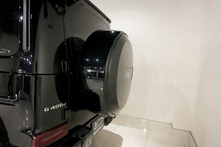 2023年式 メルセデスベンツ G400d maqspeed 12 ダークブラック Gmanufakturプログラム+ オブシディアンブラック MQ4241