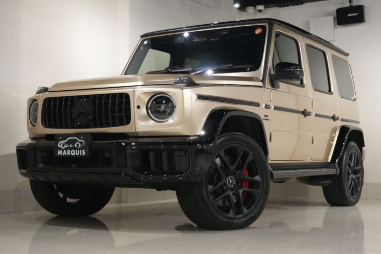 2024年式 メルセデスAMG G63 サンセットナイトPKG MANUFAKTURプログラム+ ローンチエディション MQ4243