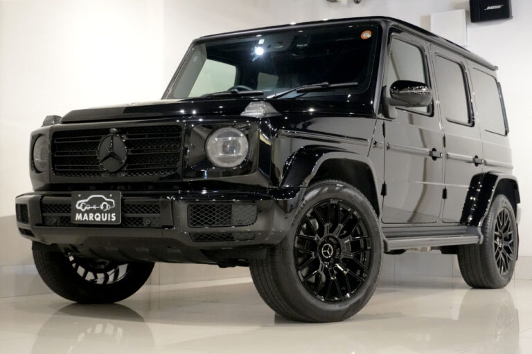 2023年式 メルセデスベンツ G400d Gmanufakturプログラム ダークブラック AMGライン オブシディアンブラック MQ4258