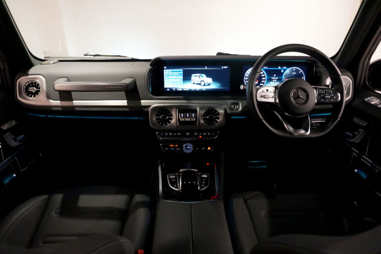 2023年式 メルセデスベンツ G400d Gmanufakturプログラム ダークブラック AMGライン オブシディアンブラック MQ4258