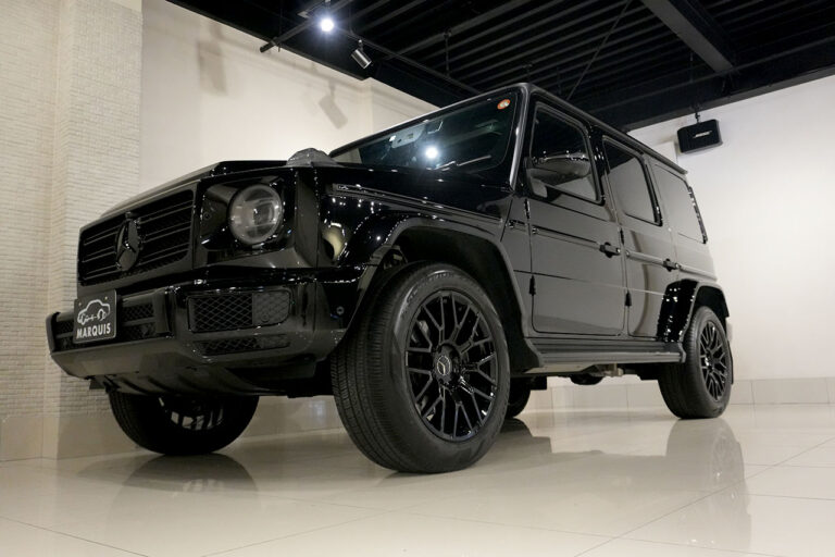 2023年式 メルセデスベンツ G400d Gmanufakturプログラム ダークブラック AMGライン オブシディアンブラック MQ4258