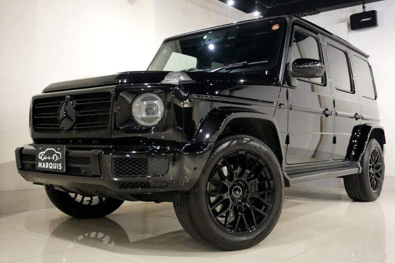2023年式 メルセデスベンツ G400d Gmanufakturプログラム ダークブラック AMGライン オブシディアンブラック MQ4258