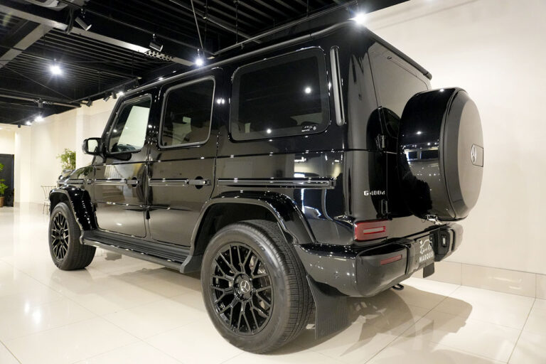 2023年式 メルセデスベンツ G400d Gmanufakturプログラム ダークブラック AMGライン オブシディアンブラック MQ4258