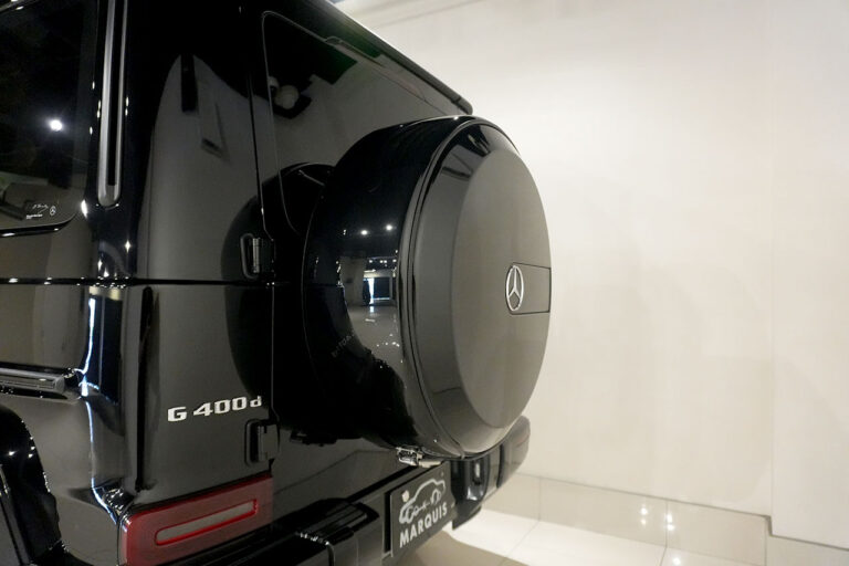 2023年式 メルセデスベンツ G400d Gmanufakturプログラム ダークブラック AMGライン オブシディアンブラック MQ4258