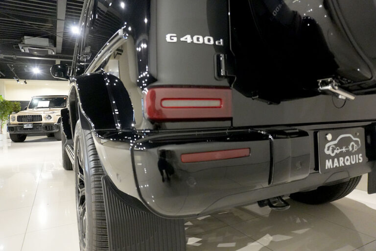 2023年式 メルセデスベンツ G400d Gmanufakturプログラム ダークブラック AMGライン オブシディアンブラック MQ4258