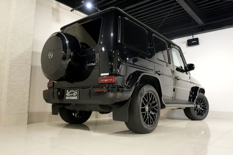 2023年式 メルセデスベンツ G400d Gmanufakturプログラム ダークブラック AMGライン オブシディアンブラック MQ4258