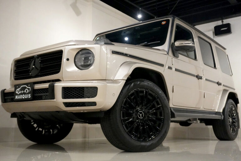 2023年式 メルセデスベンツ G400d maqspeed 12 Gmanufakturプログラム+ AMGライン トラバーチンベージュ MQ4261
