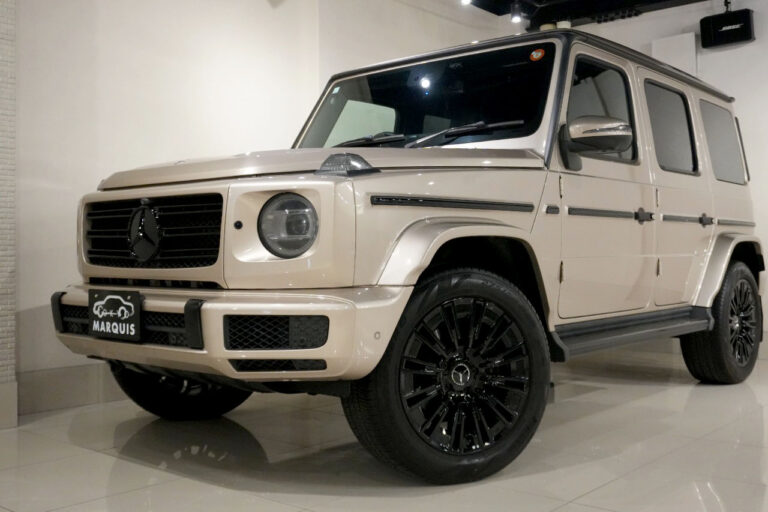 2023年式 メルセデスベンツ G400d maqspeed 12 Gmanufakturプログラム+ AMGライン トラバーチンベージュ MQ4261