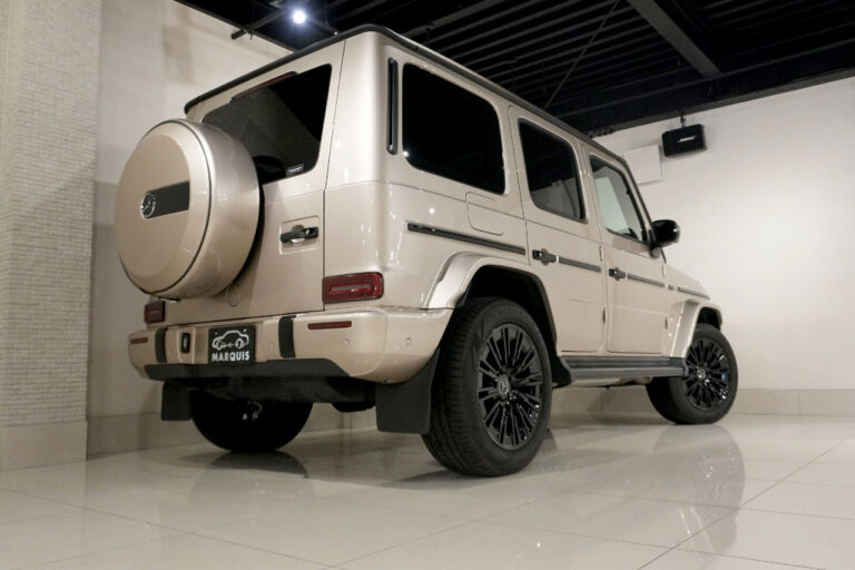2023年式 メルセデスベンツ G400d maqspeed 12 Gmanufakturプログラム+ AMGライン トラバーチンベージュ MQ4261