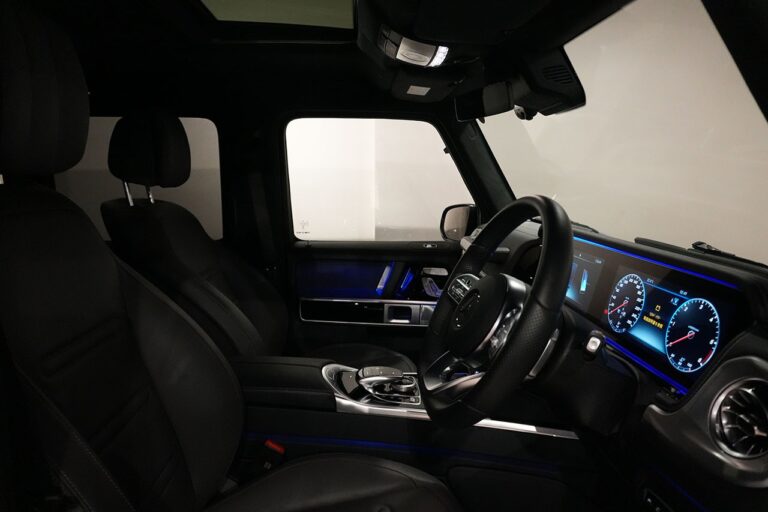 2023年式 メルセデスベンツ G400d maqspeed 9 ダークブラック AMGライン Gmanufakturプログラム オブシディアンブラック MQ4256
