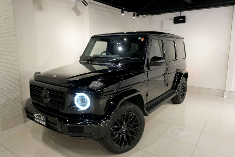 2023年式メルセデスベンツ G400d maqspeed 9 ダークブラック AMGライン Gmanufakturプログラム オブシディアンブラック MQ4259