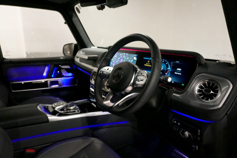 2023年式メルセデスベンツ G400d maqspeed 9 ダークブラック AMGライン Gmanufakturプログラム オブシディアンブラック MQ4259