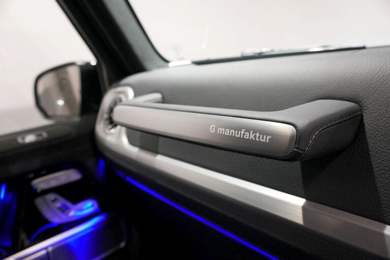 2023年式メルセデスベンツ G400d maqspeed 9 ダークブラック AMGライン Gmanufakturプログラム オブシディアンブラック MQ4259