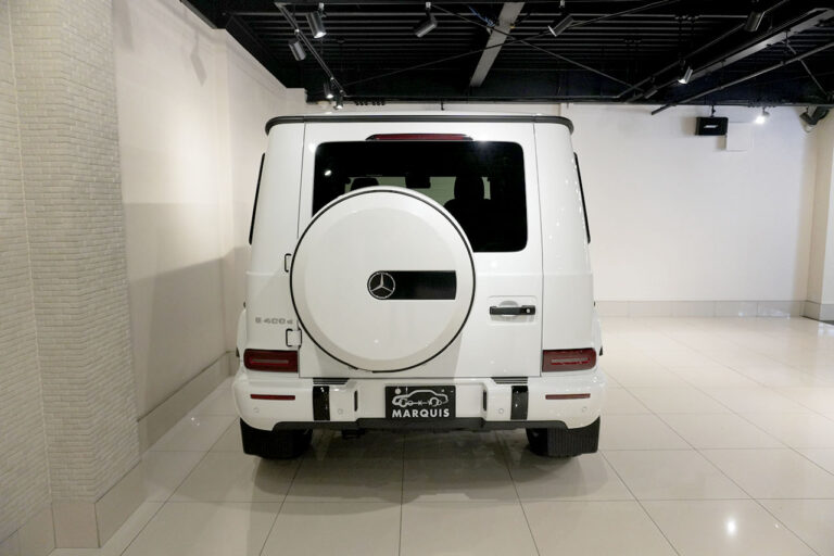 2024年式 メルセデスベンツ G400d ダークプラチナ Gmanufakturプログラム+ AMGライン オパリスホワイト MQ4270