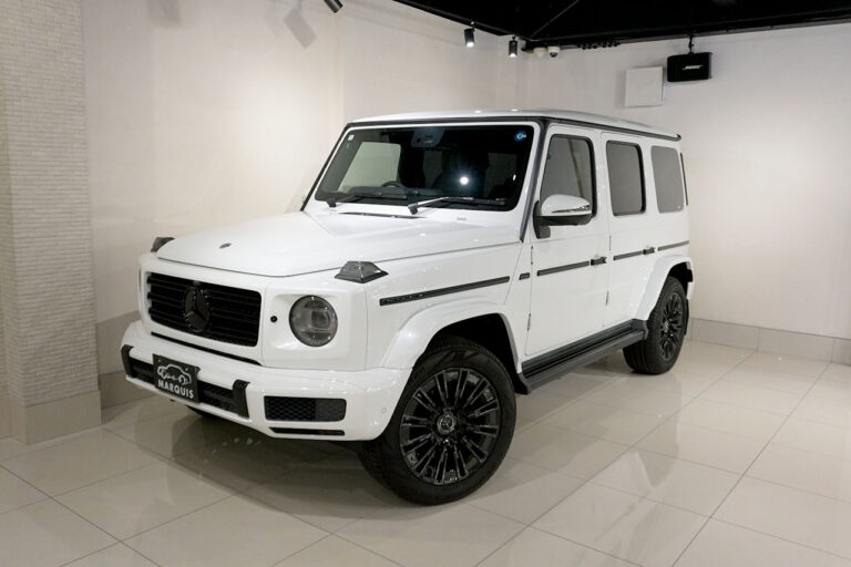 2024年式 メルセデスベンツ G400d ダークプラチナ Gmanufakturプログラム+ AMGライン オパリスホワイト MQ4270
