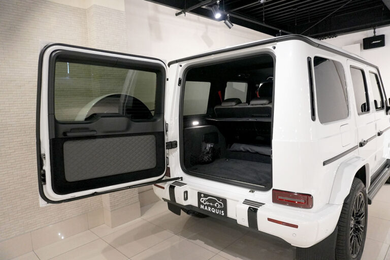 2024年式 メルセデスベンツ G400d ダークプラチナ Gmanufakturプログラム+ AMGライン オパリスホワイト MQ4270