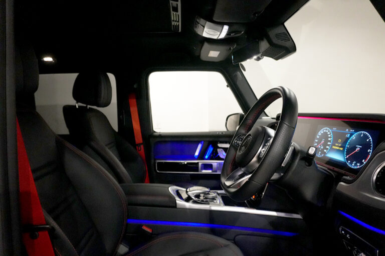 2021年式 メルセデスベンツ G350d ダークブラック AMGライン ラグジュアリーPKG オブシディアンブラック MQ4273