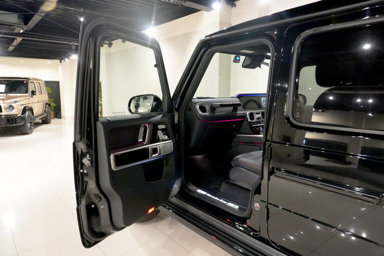 2021年式 メルセデスベンツ G350d ダークブラック AMGライン ラグジュアリーPKG オブシディアンブラック MQ4273