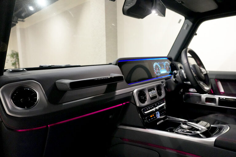 2021年式 メルセデスベンツ G350d ダークブラック AMGライン ラグジュアリーPKG オブシディアンブラック MQ4273