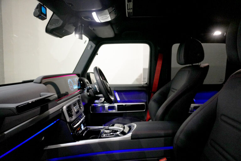 2021年式 メルセデスベンツ G350d ダークブラック AMGライン ラグジュアリーPKG オブシディアンブラック MQ4273