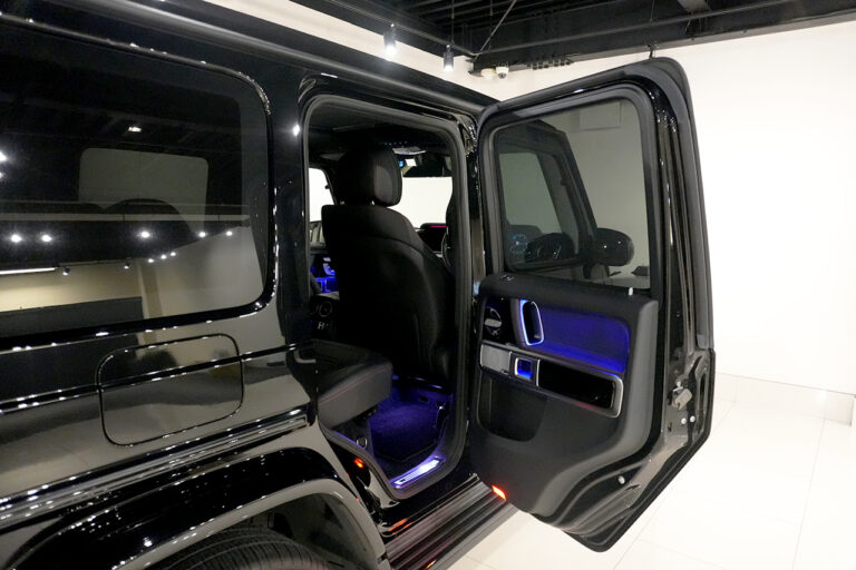 2021年式 メルセデスベンツ G350d ダークブラック AMGライン ラグジュアリーPKG オブシディアンブラック MQ4273