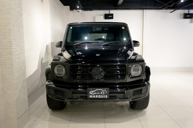 2023年式 メルセデスベンツ G400d maqspeed 9 ダークブラック Gmanufakturプログラム AMGライン オブシディアンブラック MQ4277