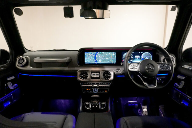 2023年式 メルセデスベンツ G400d maqspeed 9 ダークブラック Gmanufakturプログラム AMGライン オブシディアンブラック MQ4277