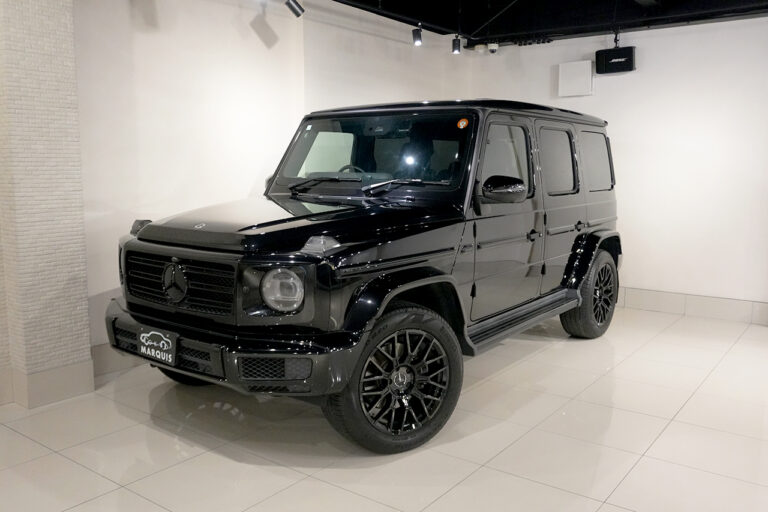 2023年式 メルセデスベンツ G400d maqspeed 9 ダークブラック Gmanufakturプログラム AMGライン オブシディアンブラック MQ4277