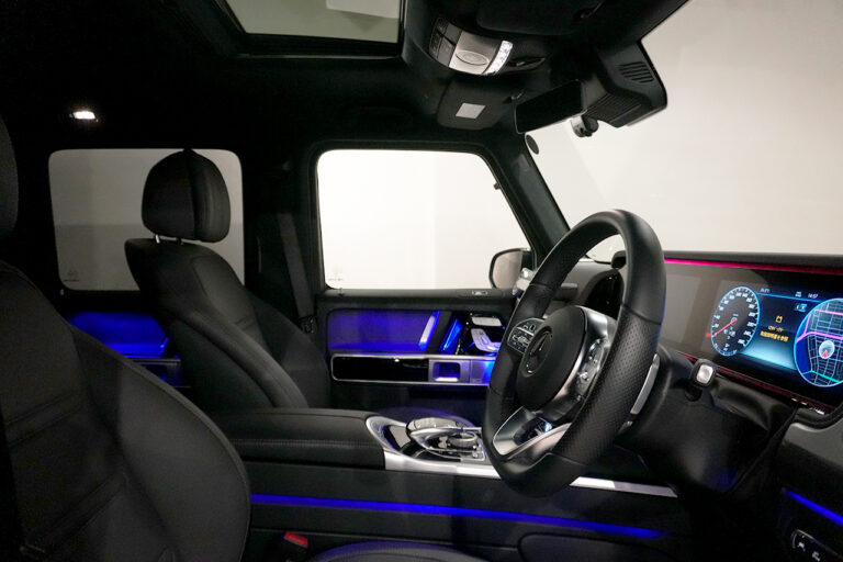 2023年式 メルセデスベンツ G400d maqspeed 9 ダークブラック Gmanufakturプログラム AMGライン オブシディアンブラック MQ4277