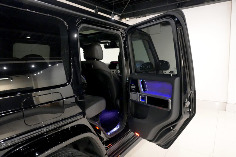 2023年式 メルセデスベンツ G400d maqspeed 9 ダークブラック Gmanufakturプログラム AMGライン オブシディアンブラック MQ4277
