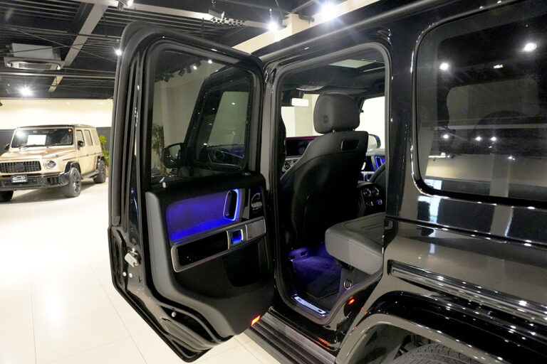 2023年式 メルセデスベンツ G400d maqspeed 9 ダークブラック Gmanufakturプログラム AMGライン オブシディアンブラック MQ4277