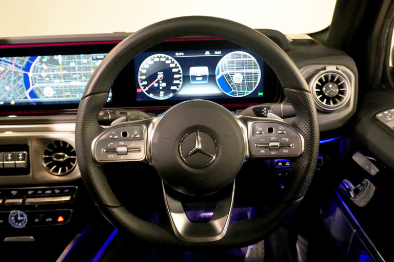 2023年式 メルセデスベンツ G400d maqspeed 9 ダークブラック Gmanufakturプログラム AMGライン オブシディアンブラック MQ4277